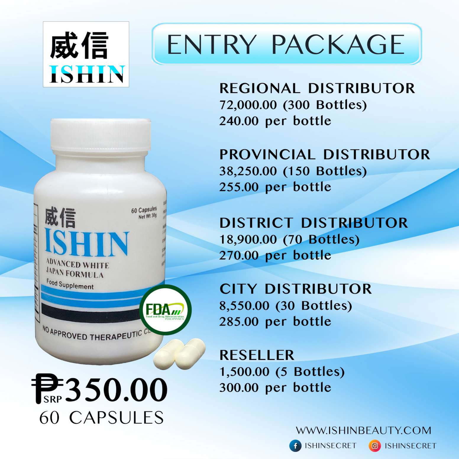 Ishin Distributor & Reseller Application